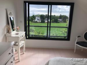 Zahrada ubytování Chambre proche plage