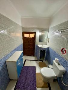 Koupelna v ubytování Gîte Imarin
