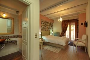 Postel nebo postele na pokoji v ubytování Thisoa Hotel