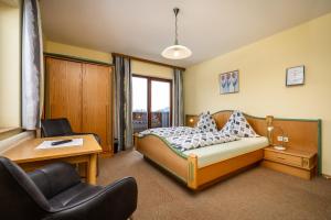 En eller flere senge i et værelse på Hornergut