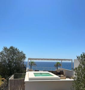 Naturlandskabet i nærheden af villaen