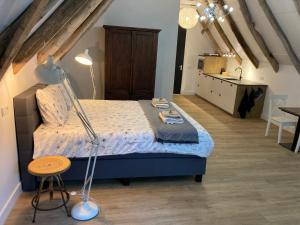 Postel nebo postele na pokoji v ubytování Hoeve de Snippert