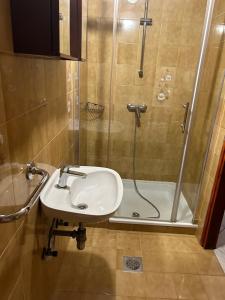 Ένα μπάνιο στο Apartman Vrh