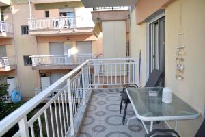 Balkón nebo terasa v ubytování Sunny Beach Front Apartment