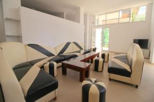 Posezení v ubytování Hostel K13