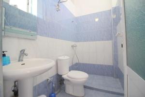 Koupelna v ubytování Hostel K13