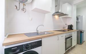 Køkken eller tekøkken på Apartamento En Almería