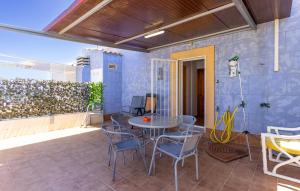 Ban công/sân hiên tại Nice Apartment In San Javier With Wifi