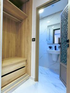 Koupelna v ubytování appartment igar azougagh elhoceima + 37 fotografií