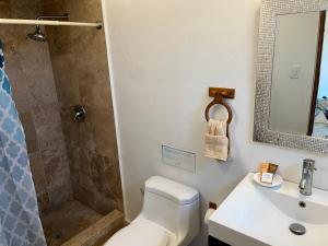 Ένα μπάνιο στο Serenity Rincon Guesthouse