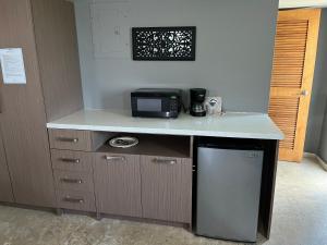 Η κουζίνα ή μικρή κουζίνα στο Serenity Rincon Guesthouse