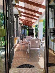 Patio nebo venkovní prostory v ubytování The Magic House