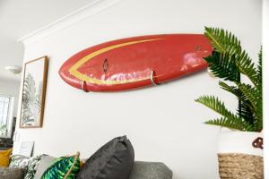 Istumisnurk majutusasutuses The Palms on Bradman