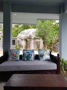 Posezení v ubytování Beau Vallon Studios - Apartments Vacation Rentals