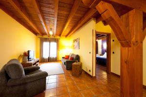 Zona de estar de Hotel-Apartamento Rural Atxurra
