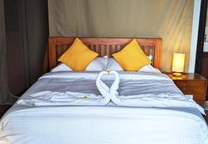 Ένα ή περισσότερα κρεβάτια σε δωμάτιο στο Campper Glamping Munnar