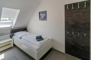 Katil atau katil-katil dalam bilik di Ferienwohnung Ankerplatz