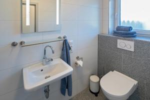 Koupelna v ubytování Ferienhaus Empora