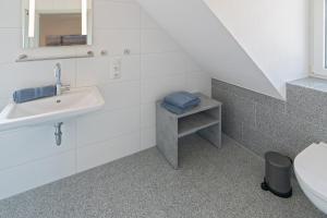 Koupelna v ubytování Ferienhaus Empora