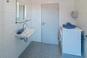 Koupelna v ubytování Ferienhaus Empora