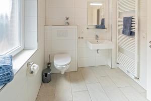Koupelna v ubytování Ferienwohnung Seestern