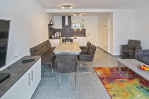 Η κουζίνα ή μικρή κουζίνα στο Ferienhaus Arcadia