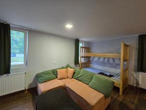 Postel nebo postele na pokoji v ubytování Dariani Cottage