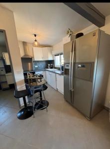 Kuchyň nebo kuchyňský kout v ubytování Charmant haut de villa Six-Fours-les-Plages + 3 fotografie