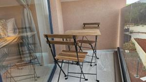 Balkón nebo terasa v ubytování Richi Rooms & App