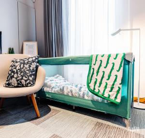 Posedenie v ubytovaní Apartamenty Muzeum II Wojny Światowej