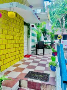 Taman di luar Its Home - Stay