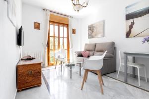 Posezení v ubytování APARTAMENTO ADULTOS CENTRO N V 1 free parking