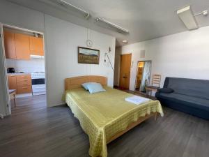 En eller flere senge i et værelse på Scandinavian Dream Guesthouse and Apartments + 42 billeder