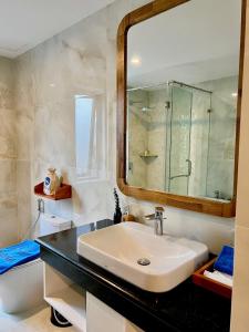 Koupelna v ubytování Sabina Luxury Boutique Hotel & Villa
