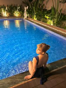 Bazén v ubytování Sabina Luxury Boutique Hotel & Villa nebo v jeho okolí