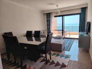 Posezení v ubytování Sea View Apartment
