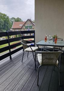 Balkón alebo terasa v ubytovaní Marias Apartment