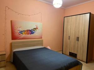 A bed or beds in a room at Holiday Home in Chalkidiki, Lakkoma