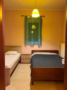 A bed or beds in a room at Holiday Home in Chalkidiki, Lakkoma