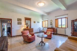 Et opholdsområde på Brown apartment Siena