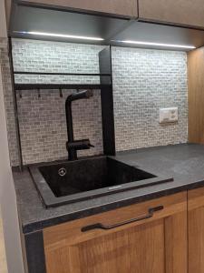 Kuchyň nebo kuchyňský kout v ubytování Ferienwohnung Primavista + 37 fotografií