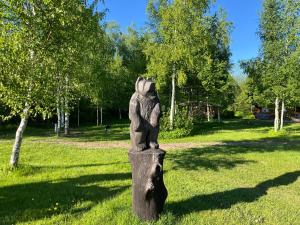 Tõhela Järve Puhkeküla外面的花园
