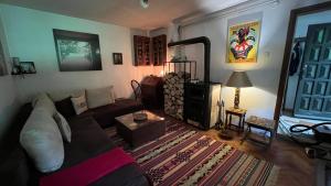 Χώρος καθιστικού στο Meliha's Crib in Brezovica +6 φωτογραφίες