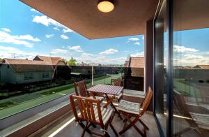 Balkoni atau teres di Apartmani MIR 1954 Varaždin