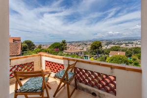 Gallery image of #54 Sea view Villa 4 BDR AC 5mins to Port BBQ in Nice