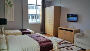 Телевизор и/или развлекательный центр в Residence 21 Boutique Inn