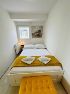 Posteľ alebo postele v izbe v ubytovaní Luxury apartment CityZen