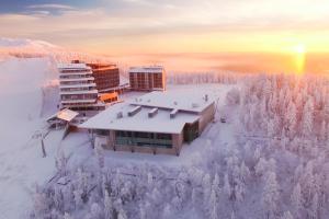 Hotel Levi Panorama v zimě