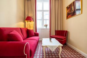 Posezení v ubytování Aviano Boutique Hotel