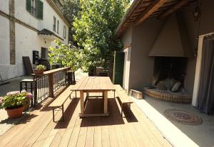 Balkón nebo terasa v ubytování PODERE Sant'ANNA B&B - Chalet tra le vigne